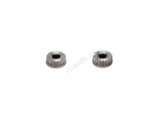 Losi metal servo Arm Insert, 25 Spline, Futaba (2)