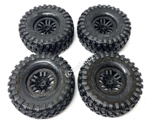 Traxxas kolo 1.9", disk TRX-4 černý, pneu Canyon Trail (4ks)