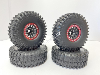 kovové beadlock disky + 4x pneu SS 120mm
