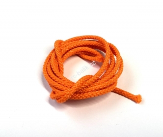 lano 3mm sytě oranžová (délka 1m)
