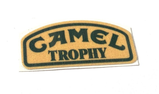 samolepka - polep CAMEL Trophy malá