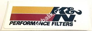 samolepka - polep KN Performance Filters