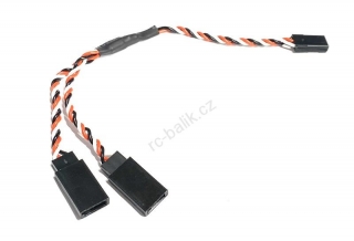 Y kabel 15cm kroucený 24AWG