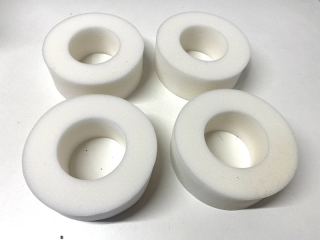 4x vložka 1.9" 106x40mm - střední tvrdost
