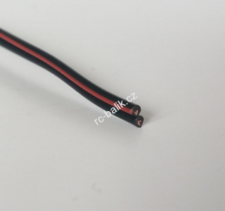 dvojlinka černá 2x0.15mm