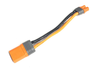 Konverzní kabel IC5 přístroj - IC3 baterie 10cm 10 AWG
