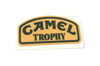 samolepka - polep CAMEL Trophy střední