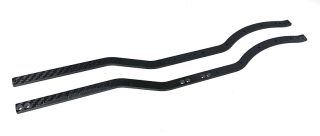 karbonové bočnice šasí 415mm 2ks