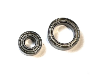 ložisko 12x18x4mm s kovovou prachovkou