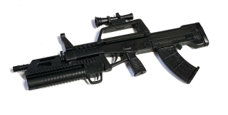 maketa zbraně 1:8 