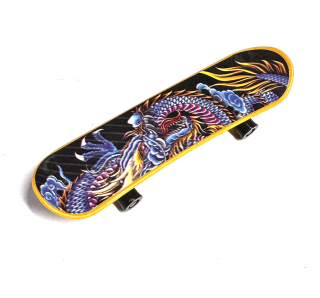 maketa skateboardu 96mm- různé motivy