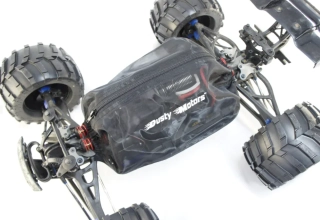 DUSTY MOTORS ochranný kryt podvozku Traxxas E-Revo / Summit / E-Maxx