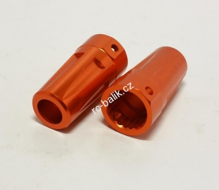 konce zadní nápravy Wraith AR60 alu oranžové