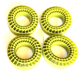 4x silikonová vložka 1.9" 108x42mm - střední tvrdost