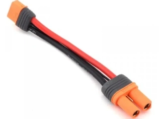 Spektrum konverzní kabel IC5 baterie - IC3 přístroj 10cm 10 AWG