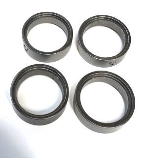 ZÁNOVNÍ 4x těžký kovový kroužek disku 1.0" - 4x13g