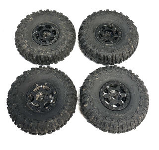 BAZAR - kola Pro-Line Trencher 1.0" + Beadlock disky + vložky Dual Stage