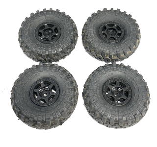 BAZAR - zánovní kola Pro-Line TSL SX 1.0" + Beadlock disky + vložky Dual Stage