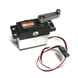 Spektrum servo S614 MG WP 15kg.cm + kovová páka 23T