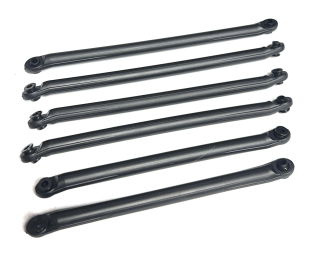 set linků včetně kloubků 2x110mm+ 2x125mm + 2x130mm