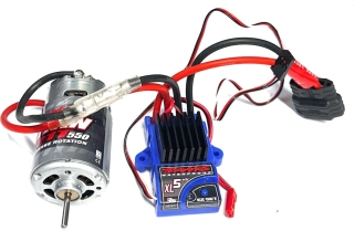 nové Traxxas XL-5 HV (nová verze) + Titan 21T 550
