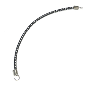 gumicuk natahovací - maketa 15cm černobílý