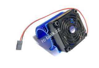 chladič s ventilátorem na motor 36mm (vel.540/550)