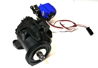kompletní originál 2 rychlostní převodovka TRX-4 + servo řazení TRA2065A