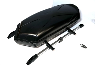 box / rakev na střechu s alu příčníky (černá)
