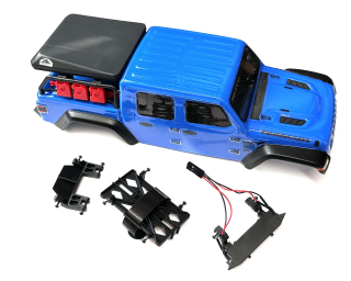 nová karoserie SCX24 Jeep Gladiator + osvětlený nárazník