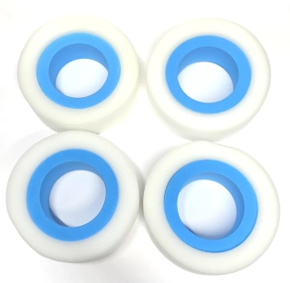 4x DUALstage vložka 1.9" 110x36mm - střední tvrdost