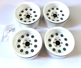 kovové beadlock disky 2.2" 4ks 
