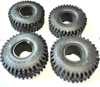 4x pneu 2.2" Super Swamper 130x55mm