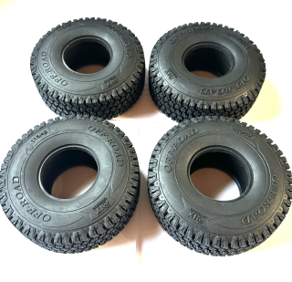 4x pneu Road 1.9" 116x42mm