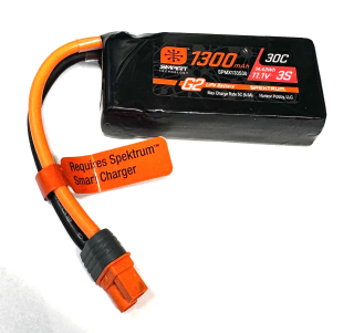 ZÁNOVNÍ - Spektrum Smart G2 LiPo 11.1V 1300mAh 30C IC3