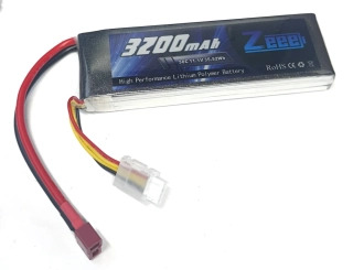 Lipo 3S 3200mAh 50C T-Dean