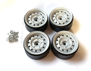 těžké kovové beadlock disky 1.9 4ks