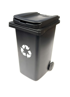 plastová maketa popelnice