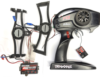 BAZAR Zvukový systém Traxxas ONBOARD OBA + reproduktory + 3ch souprava s příjímačem