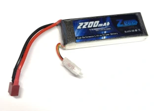 Lipo 2S 2200mAh 50C T-Dean