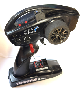 BAZAR RC souprava 4k.Traxxas TQi + 5k.přijímač 2.4GHz TSM
