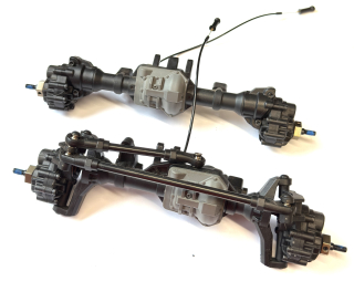 ZÁNOVNÍ - originál portálové nápravy s uzávěrkou TRX-4 (přední + zadní)