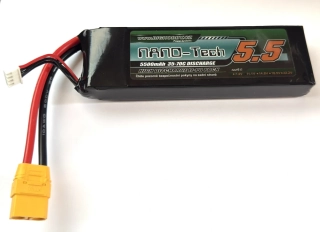 ZÁNOVNÍ - lipo Nano-Tech 3S 5500mAh 35-70C