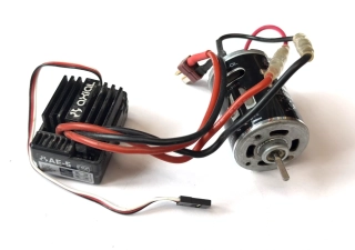 BAZAR combo set - regulátor stejnosměrný Axial AE-5 + motor Axial 35T