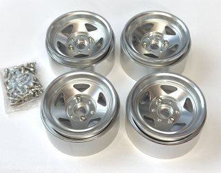 kovové beadlock disky 1.9 4ks s límcem