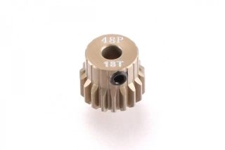 Pastorek hliníkový modul 48DP 18T 3.17mm