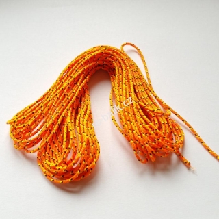 lano 2mm fosforové oranžové (délka 1m)