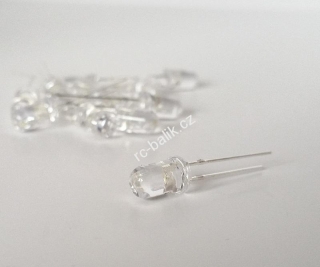 vysoce svítivá LED Ø5mm bílá