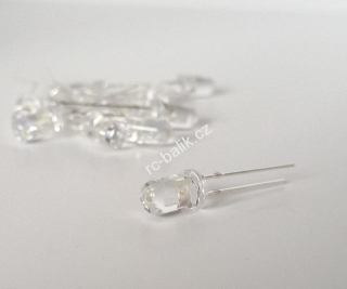 vysoce svítivá LED Ø3mm bílá