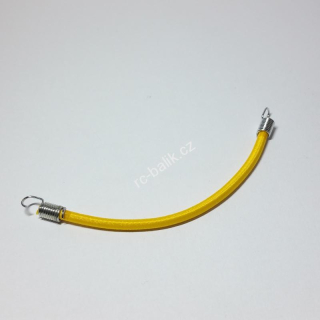 gumicuk natahovací - maketa 10cm žlutý